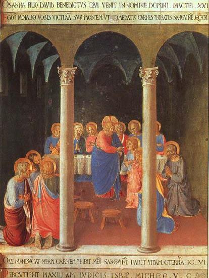 Fra Angelico Communion of the Apostles Spain oil painting art
